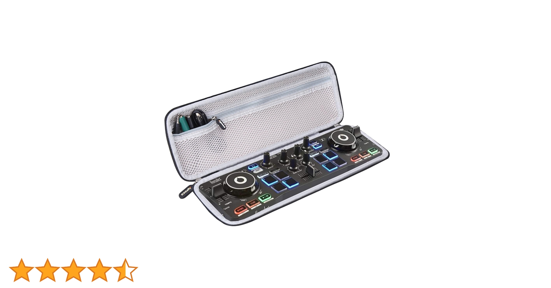 新品Hercules DJCONTROL STARLIGHT 持ち運びケース付き Amazon.co.jp: Aproca ハードストレージトラベルケース Hercules